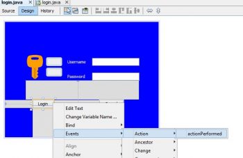 Membuat Form Login di Java Netbeans – Javatech Solution